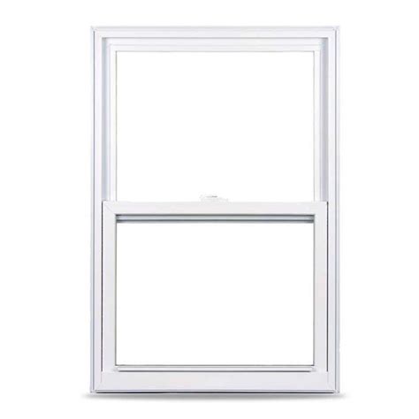 Home depot single hung windows - JELD-WEN. 23.5 in. x 47.5 in. V-2500 Series Desert Sand Vinyl Single Hung Window with Colonial Grids/Grilles